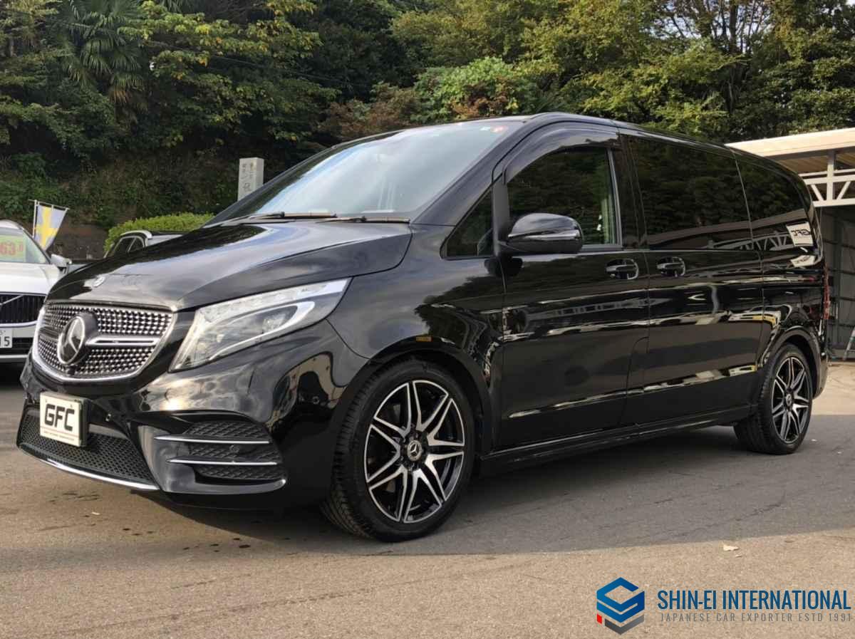 KTO 16034 Japan Used Mercedes benz v Class 2019 Van Minivan on